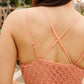 So This is Love Bralette in Coral Haze