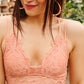 So This is Love Bralette in Coral Haze