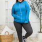 Staying Swift Activewear Jacket in Hawaiian Blue