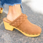 Taylor Braided Clogs In Brown