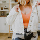 Tell Me More Crop Tank In Coral