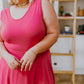 Think Pink Sleeveless Skort Dress