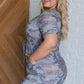 This Is Why Vintage Camo Print Dress