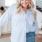This or That Striped Button Down
