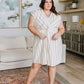 Twisted and Tailored Striped Dress