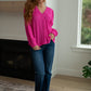 Very Refined V-Neck Blouse