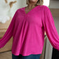 Very Refined V-Neck Blouse