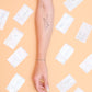 Words For A Season Temporary Tattoo LOVE