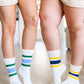World's Best Dad Socks in Navy and Yellow