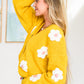 You're Enough Floral Cardigan
