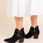 Elsa Leather Ankle Boot in Black