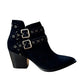 Elsa Leather Ankle Boot in Black