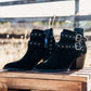 Elsa Leather Ankle Boot in Black