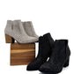 Shine Star Rhinestone Bootie in Black