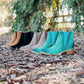 Wylie Suede Ankle Boot in Taupe
